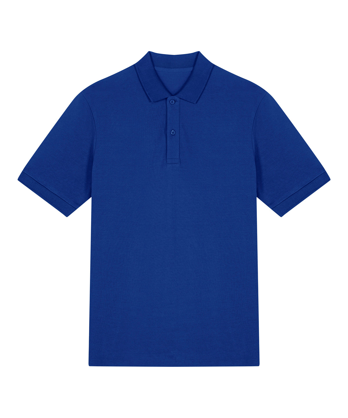 Tryck din logga på Piké från Stanley/Stella - Anpassa Stanley Stella - Prepster 2.0 Premium Piké, Unisex i färgen Mörkblå för företag, föreningar och privatpersoner