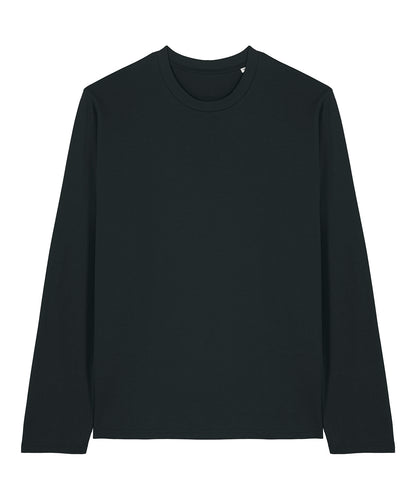 Tryck din logga på T-shirts från Stanley/Stella - Anpassa Stanley/Stella Creator 2.0 – Långärmad T-shirt, Unisex i färgen Svart för företag, föreningar och privatpersoner