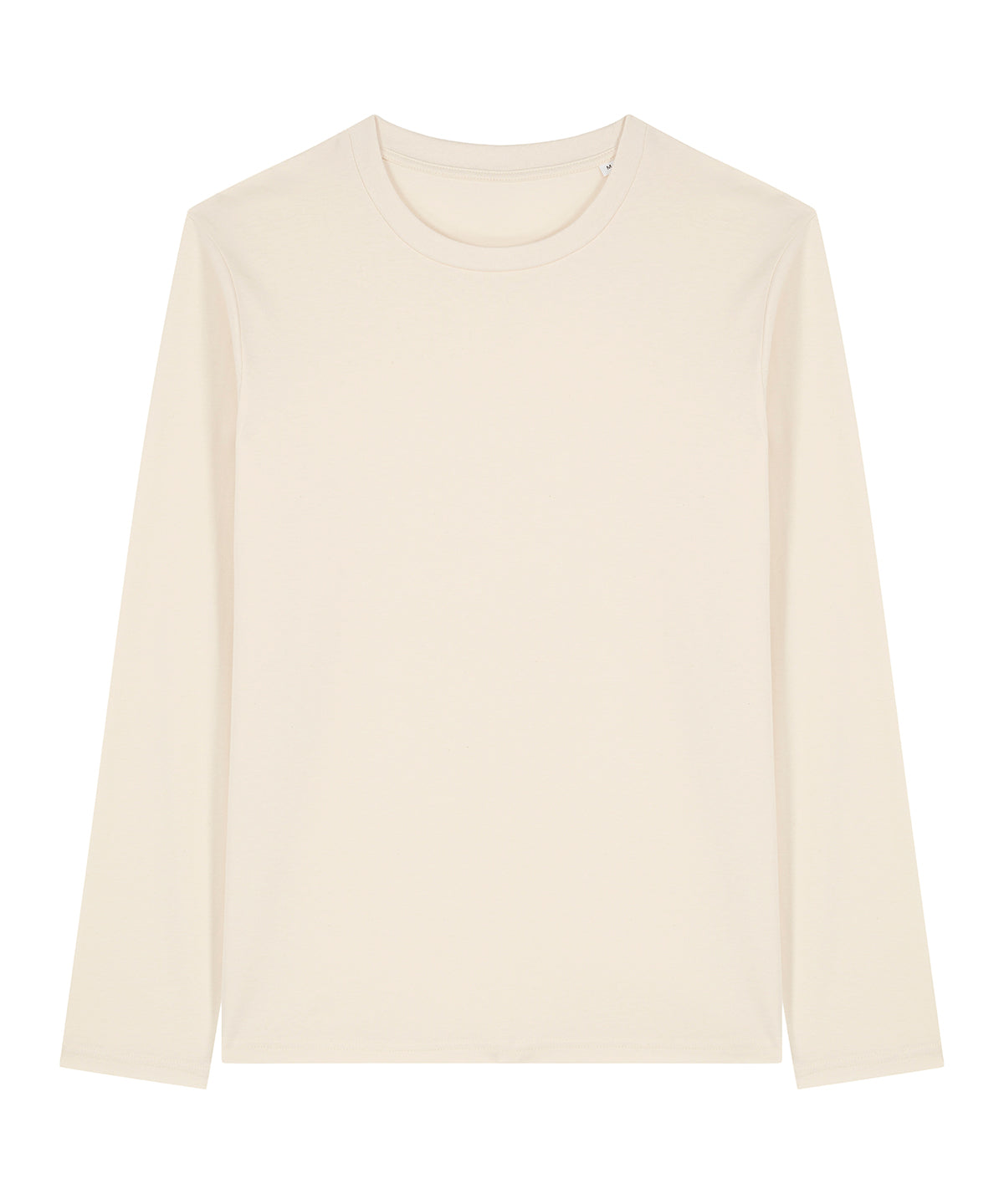 Tryck din logga på T-shirts från Stanley/Stella - Anpassa Stanley/Stella Creator 2.0 – Långärmad T-shirt, Unisex i färgen Naturligt för företag, föreningar och privatpersoner