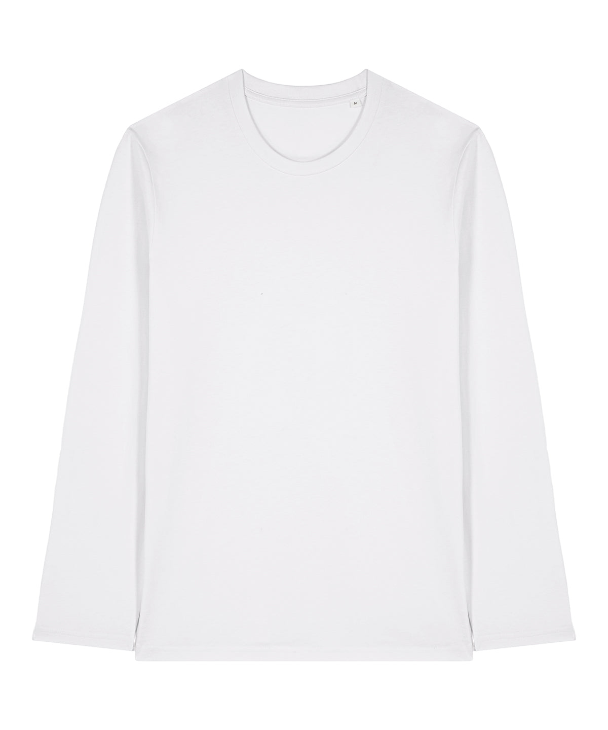 Tryck din logga på T-shirts från Stanley/Stella - Anpassa Stanley/Stella Creator 2.0 – Långärmad T-shirt, Unisex i färgen Vit för företag, föreningar och privatpersoner