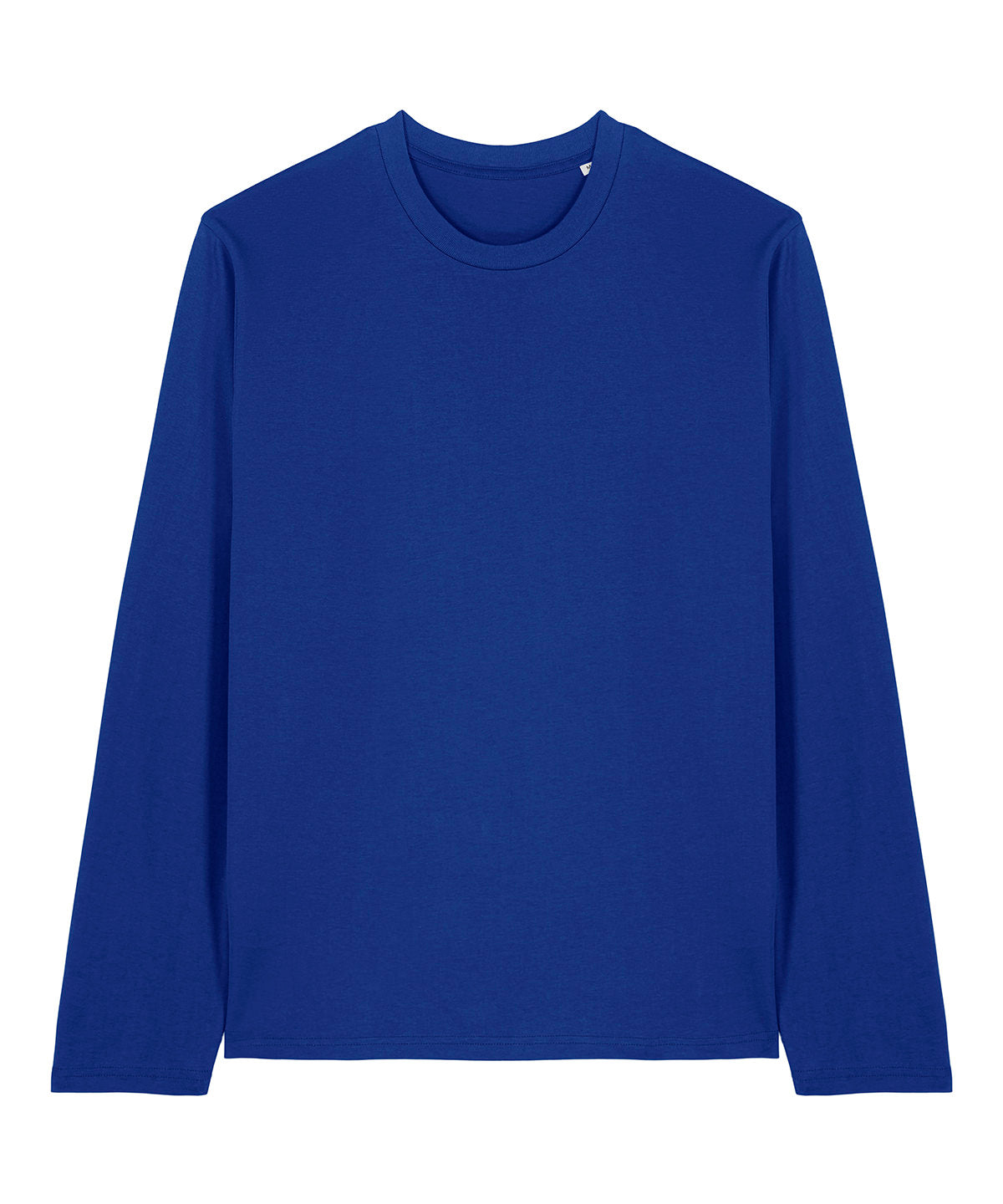 Tryck din logga på T-shirts från Stanley/Stella - Anpassa Stanley/Stella Creator 2.0 – Långärmad T-shirt, Unisex i färgen Mörkblå för företag, föreningar och privatpersoner
