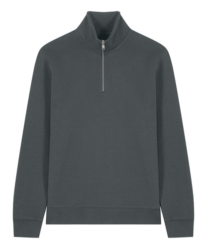 Tryck din logga på Sweatshirts från Stanley/Stella - Anpassa Stanley Stella - Trucker 2.0 i färgen Mörkgrå för företag, föreningar och privatpersoner