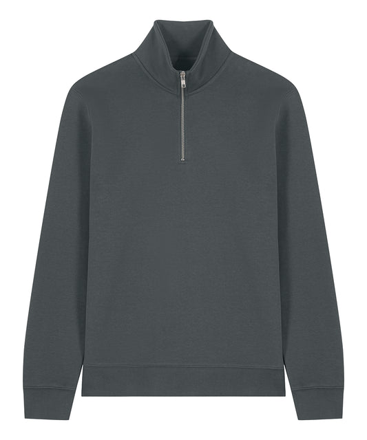 Tryck din logga på Sweatshirts från Stanley/Stella - Anpassa Stanley Stella - Trucker 2.0 i färgen Mörkgrå för företag, föreningar och privatpersoner