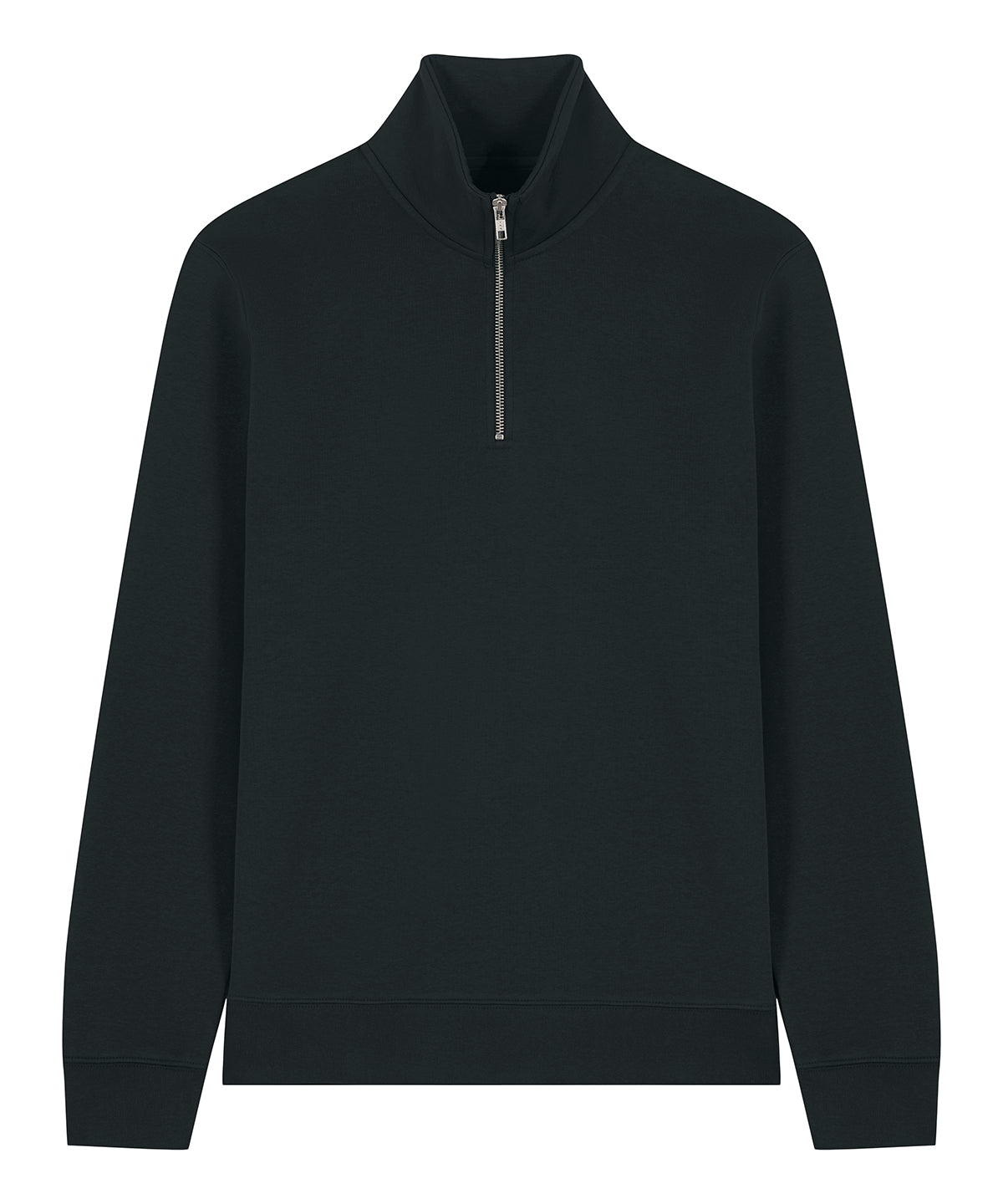 Tryck din logga på Sweatshirts från Stanley/Stella - Anpassa Stanley Stella - Trucker 2.0 i färgen Svart för företag, föreningar och privatpersoner