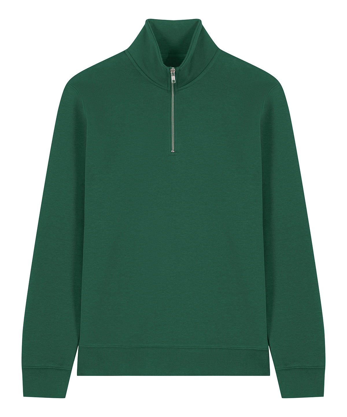 Tryck din logga på Sweatshirts från Stanley/Stella - Anpassa Stanley Stella - Trucker 2.0 i färgen Djup grön för företag, föreningar och privatpersoner