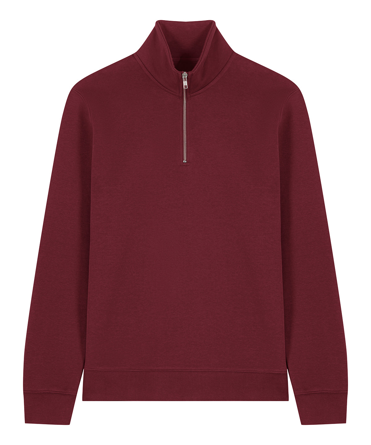 Tryck din logga på Sweatshirts från Stanley/Stella - Anpassa Stanley Stella - Trucker 2.0 i färgen Burgundy för företag, föreningar och privatpersoner