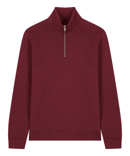 Tryck din logga på Sweatshirts från Stanley/Stella - Anpassa Stanley Stella - Trucker 2.0 i färgen Burgundy för företag, föreningar och privatpersoner
