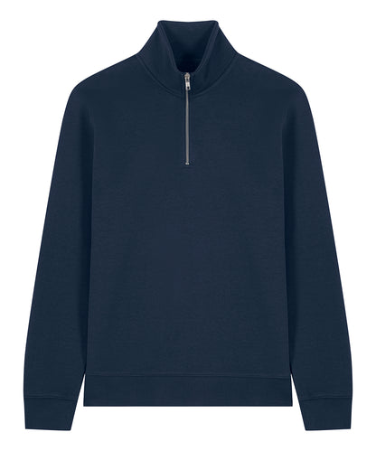Tryck din logga på Sweatshirts från Stanley/Stella - Anpassa Stanley Stella - Trucker 2.0 i färgen Marinblå för företag, föreningar och privatpersoner