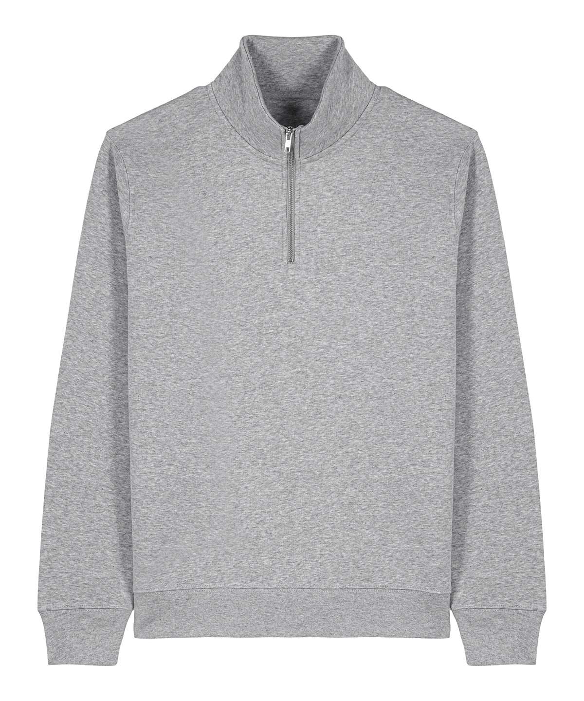 Tryck din logga på Sweatshirts från Stanley/Stella - Anpassa Stanley Stella - Trucker 2.0 i färgen Mellangrå för företag, föreningar och privatpersoner
