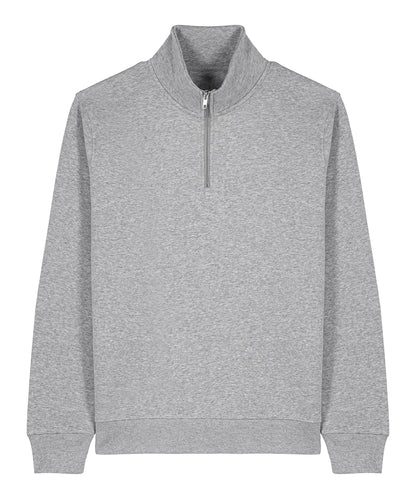 Tryck din logga på Sweatshirts från Stanley/Stella - Anpassa Stanley Stella - Trucker 2.0 i färgen Mellangrå för företag, föreningar och privatpersoner
