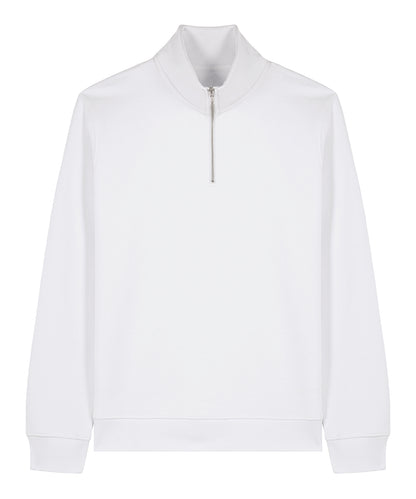 Tryck din logga på Sweatshirts från Stanley/Stella - Anpassa Stanley Stella - Trucker 2.0 i färgen Vit för företag, föreningar och privatpersoner