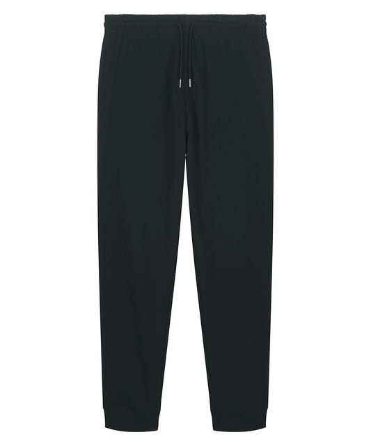 Tryck din logga på Mjukisbyxor från Stanley/Stella - Anpassa Unisex Mover 2.0 ikoniska joggingbyxor i färgen Svart för företag, föreningar och privatpersoner