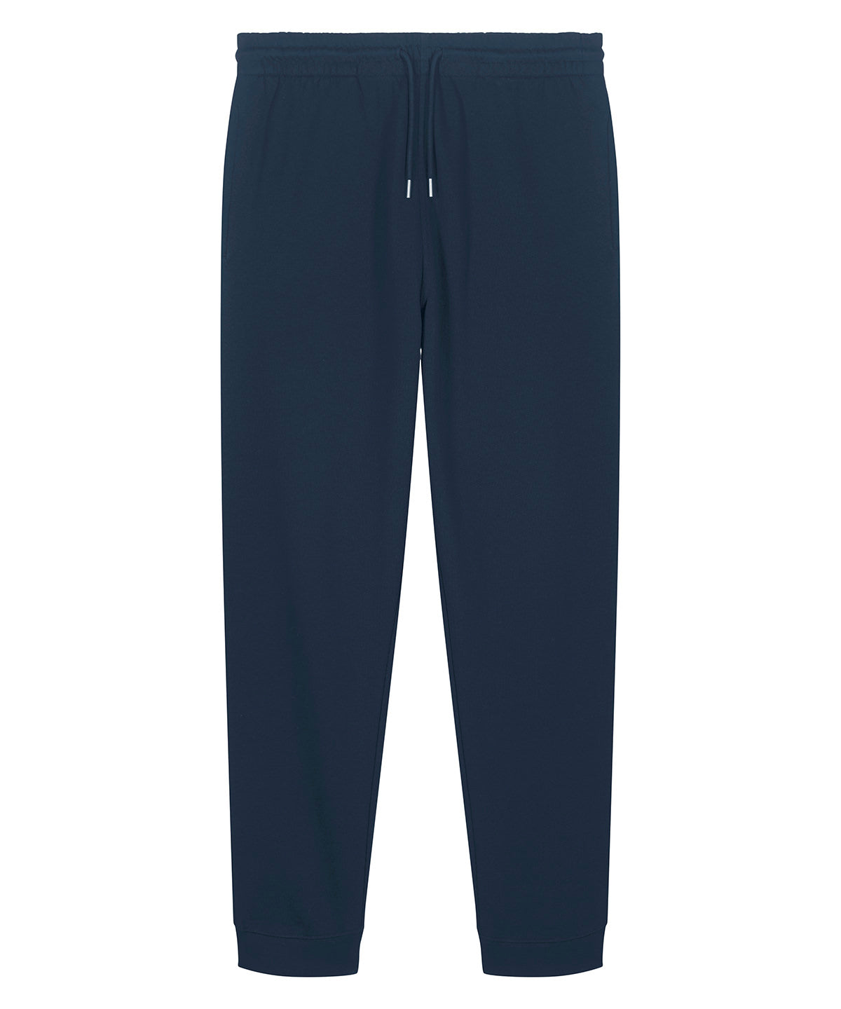 Tryck din logga på Mjukisbyxor från Stanley/Stella - Anpassa Unisex Mover 2.0 ikoniska joggingbyxor i färgen Marinblå för företag, föreningar och privatpersoner