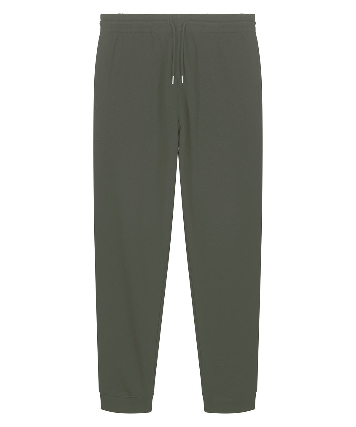 Tryck din logga på Mjukisbyxor från Stanley/Stella - Anpassa Unisex Mover 2.0 ikoniska joggingbyxor i färgen Khaki för företag, föreningar och privatpersoner