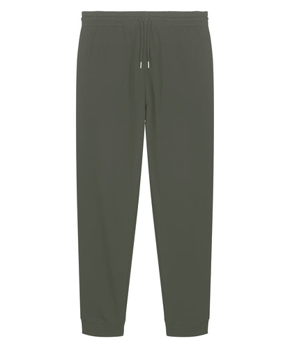 Tryck din logga på Mjukisbyxor från Stanley/Stella - Anpassa Unisex Mover 2.0 ikoniska joggingbyxor i färgen Khaki för företag, föreningar och privatpersoner