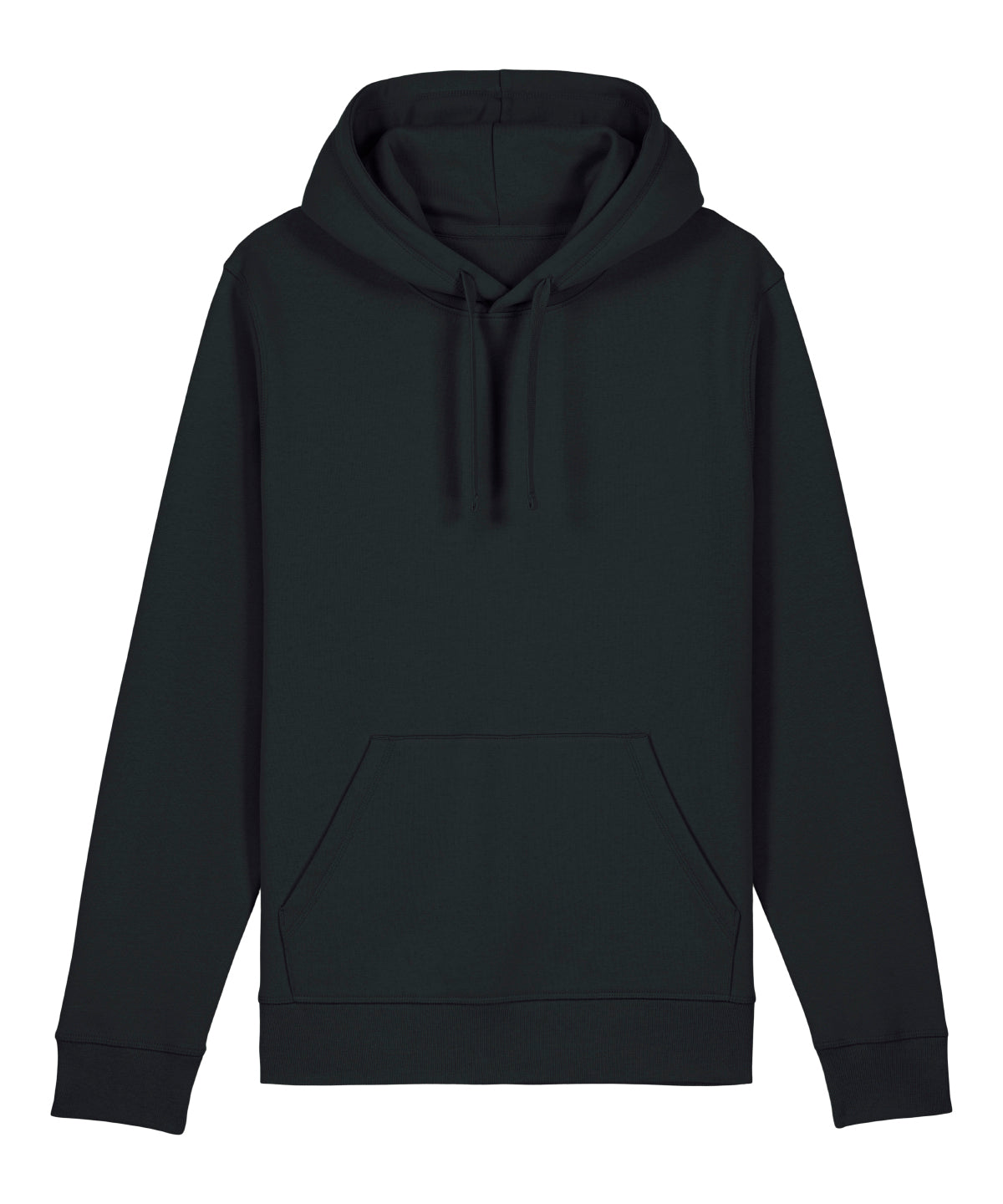 Tryck din logga på Hoodies från Stanley/Stella - Anpassa Stanley Stella - Unisex Drummer 2.0 huvtröja i färgen Svart för företag, föreningar och privatpersoner