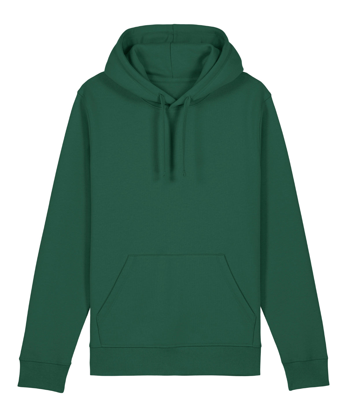 Tryck din logga på Hoodies från Stanley/Stella - Anpassa Stanley Stella - Unisex Drummer 2.0 huvtröja i färgen Djup grön för företag, föreningar och privatpersoner