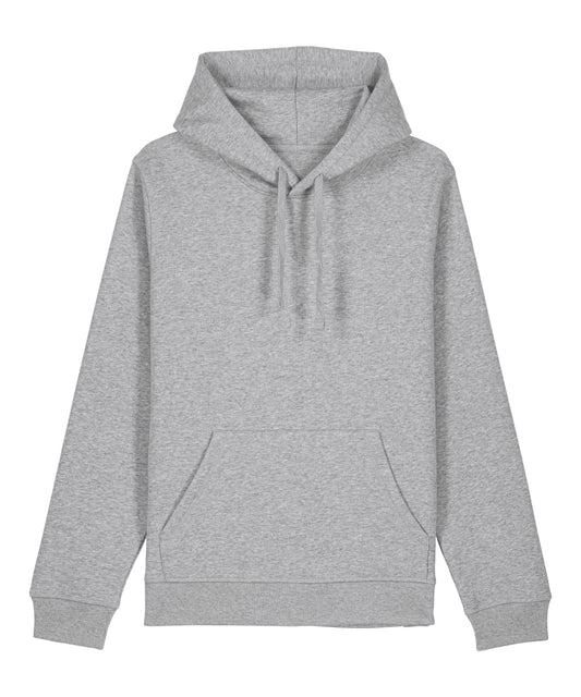 Tryck din logga på Hoodies från Stanley/Stella - Anpassa Stanley Stella - Unisex Drummer 2.0 Hoodie i färgen Ljunggrå för företag, föreningar och privatpersoner