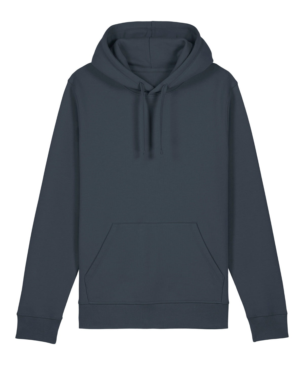 Tryck din logga på Hoodies från Stanley/Stella - Anpassa Stanley Stella - Unisex Drummer 2.0 Hoodie i färgen Mörkgrå för företag, föreningar och privatpersoner