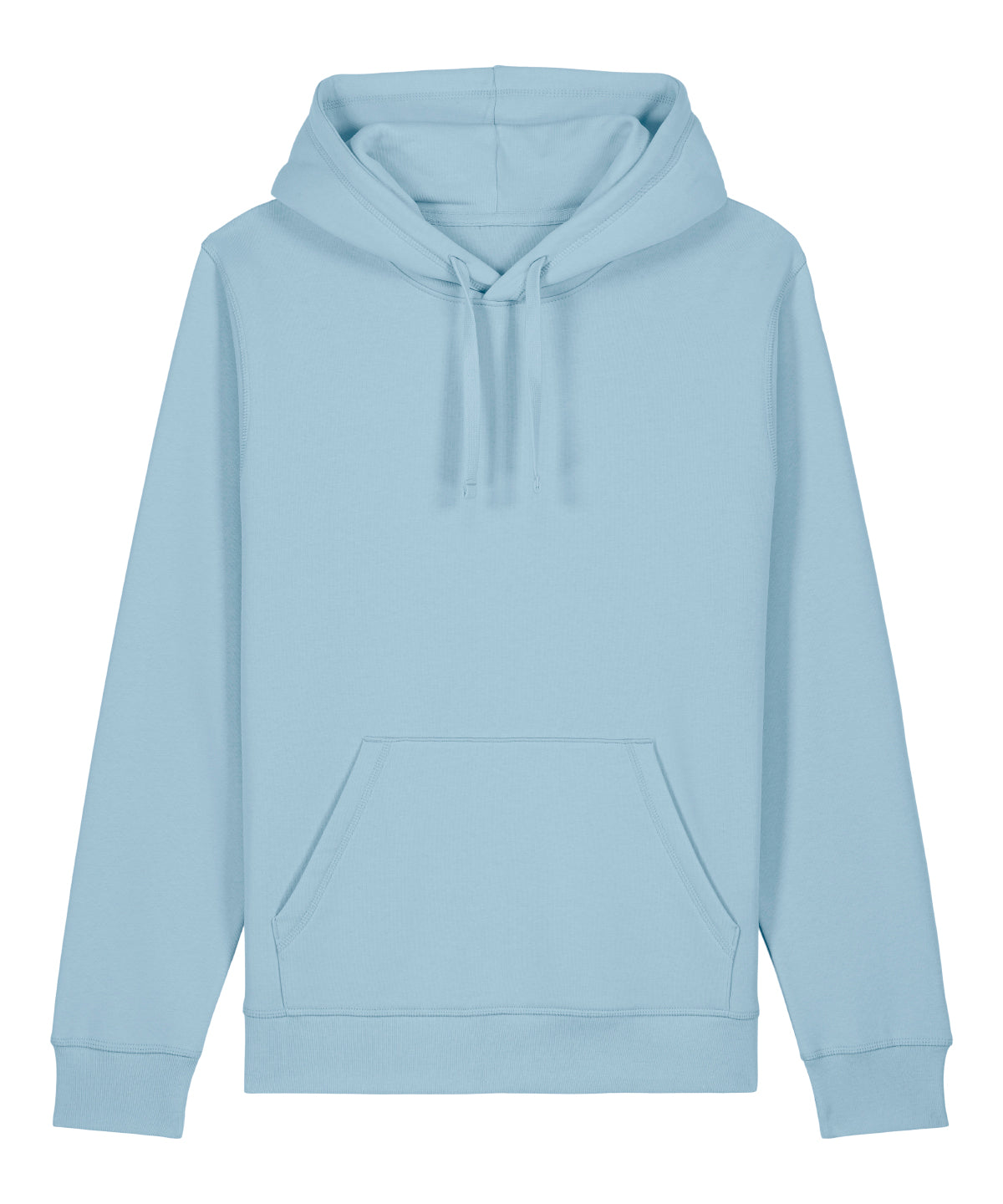 Tryck din logga på Hoodies från Stanley/Stella - Anpassa Stanley Stella - Unisex Drummer 2.0 Hoodie i färgen Himmelblå för företag, föreningar och privatpersoner