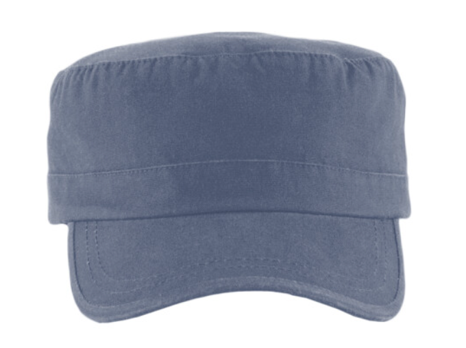 Tryck din logga på från Impala Print Shop - Anpassa BEECHFIELD Beechfield Army Cap i färgen French Navy för företag, föreningar och privatpersoner