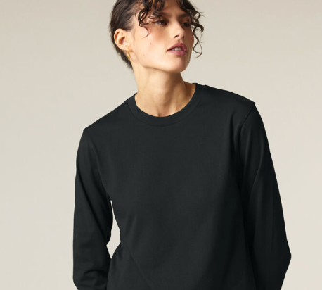 Tryck din logga på från Impala Print Shop - Anpassa Stanley/Stella Creator 2.0 long sleeve STTU199 i färgen för företag, föreningar och privatpersoner