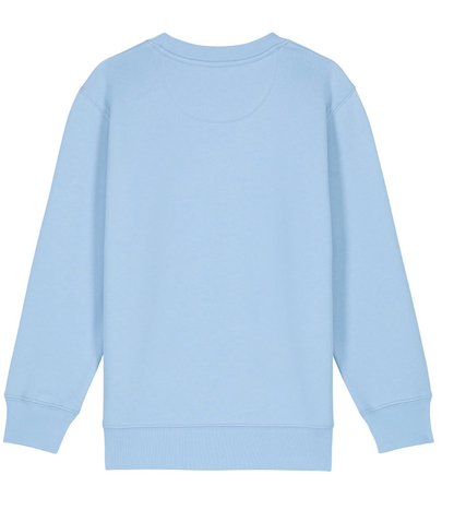Tryck din logga på Sweatshirts från Stanley/Stella - Anpassa Stanley Stella - Barn mini Scouter sweatshirt med rund hals och ikonisk design i färgen för företag, föreningar och privatpersoner