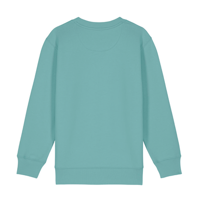 Tryck din logga på Sweatshirts från Stanley/Stella - Anpassa Stanley Stella - Barn mini Scouter sweatshirt med rund hals och ikonisk design i färgen för företag, föreningar och privatpersoner
