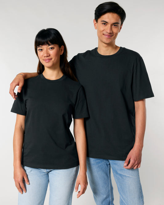 Tryck din logga på T-shirts design från Stanley/Stella - Anpassa Stanley/Stella Creator 2.0 – Ikonisk Unisex T-shirt i Ekologisk Bomull i färgen för företag, föreningar och privatpersoner
