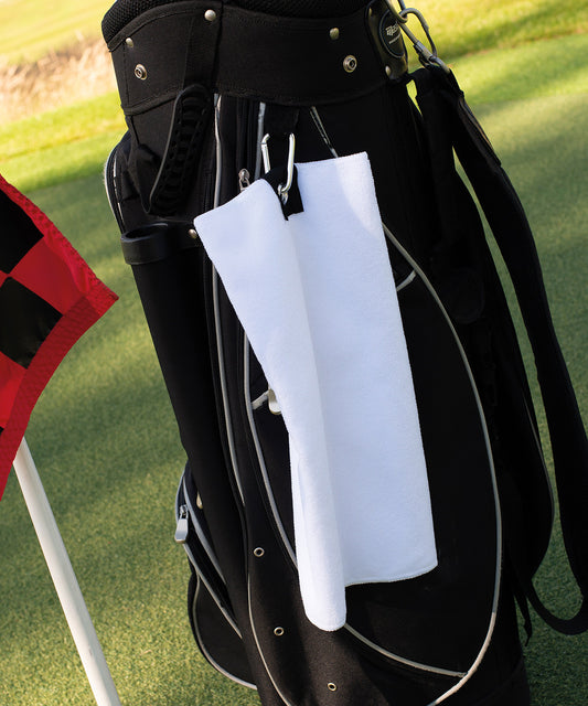 Tryck din logga på Handdukar från Towel City - Anpassa Golfhandduk i mikrofiber i färgen för företag, föreningar och privatpersoner