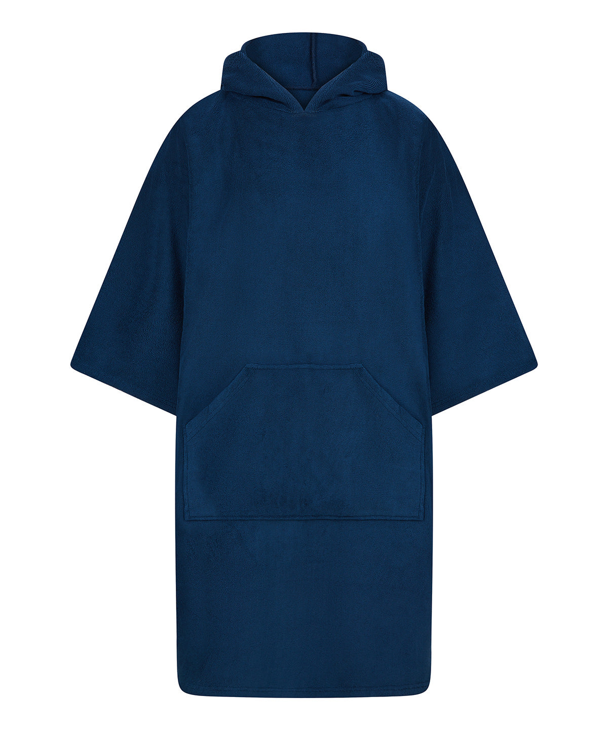 Tryck din logga på Badrockar från Towel City - Anpassa Poncho för vuxna i färgen Marinblå One Size för företag, föreningar och privatpersoner