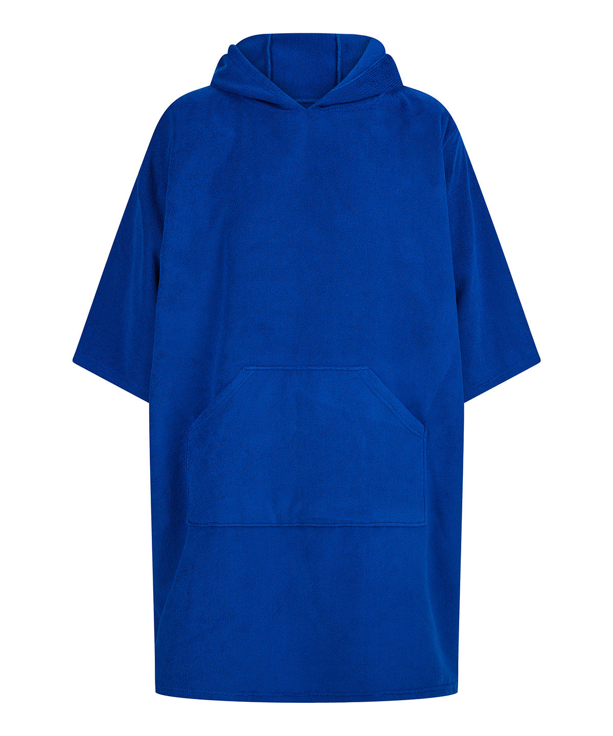 Tryck din logga på Badrockar från Towel City - Anpassa Poncho för vuxna i färgen Royal One Size för företag, föreningar och privatpersoner