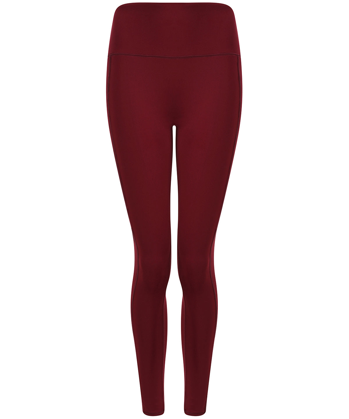 Tryck din logga på Leggings från Tombo - Anpassa Legging med kärnfickor i färgen Burgundy för företag, föreningar och privatpersoner