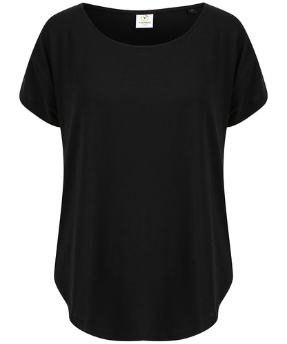 Tryck din logga på T-shirts från Tombo - Anpassa Tombo - T-shirt med rundad hals i färgen Svart för företag, föreningar och privatpersoner