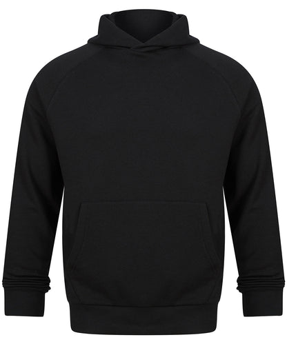 Tryck din logga på Hoodies från Tombo - Anpassa Unisex athleisure-huvtröja i färgen Svart för företag, föreningar och privatpersoner