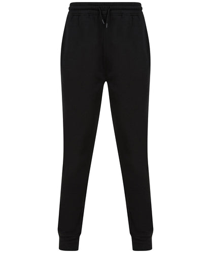 Tryck din logga på Mjukisbyxor från Tombo - Anpassa Unisex joggingbyxor för athleisure i färgen Svart för företag, föreningar och privatpersoner
