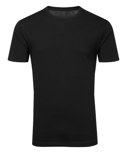 Tryck din logga på T-shirts från TriDri - Anpassa TriDri organisk t-shirt i färgen Svart för företag, föreningar och privatpersoner