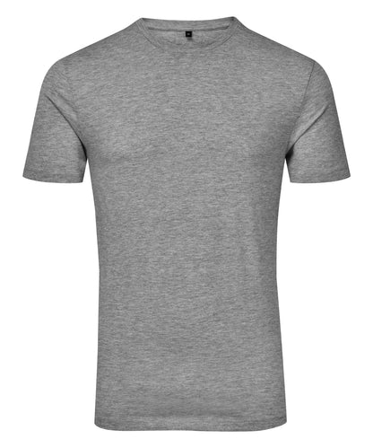 Tryck din logga på T-shirts från TriDri - Anpassa TriDri organisk t-shirt i färgen Ljunggrå för företag, föreningar och privatpersoner