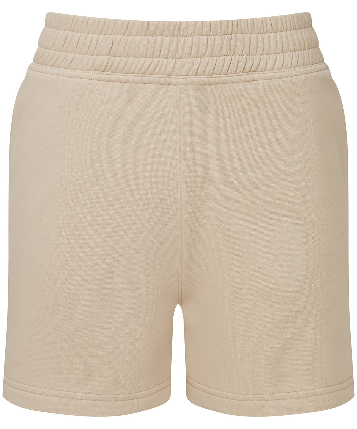 Tryck din logga på Shorts från TriDri - Anpassa TriDri joggingshorts för damer i färgen Naturligt för företag, föreningar och privatpersoner