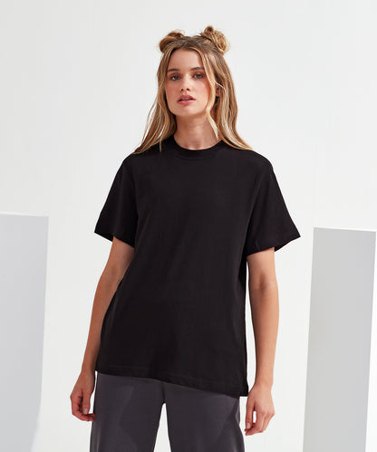 Tryck din logga på T-shirts från TriDri - Anpassa Dam TriDri organisk boxig t-shirt i överdimensionerad storlek i färgen för företag, föreningar och privatpersoner