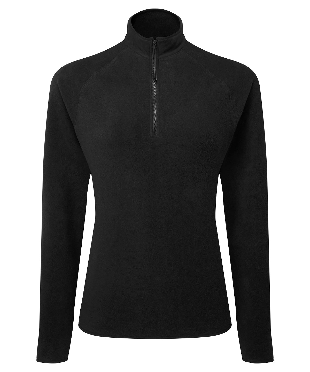 Tryck din logga på Fleece från TriDri - Anpassa Dam TriDri Recycled Elements aktiv figursydd fleece i färgen Svart för företag, föreningar och privatpersoner