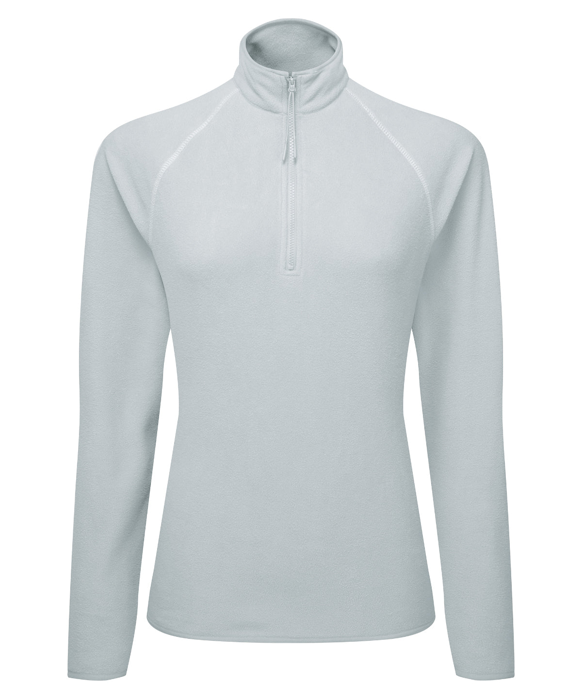 Tryck din logga på Fleece från TriDri - Anpassa Dam TriDri Recycled Elements aktiv figursydd fleece i färgen Ljusgrå för företag, föreningar och privatpersoner