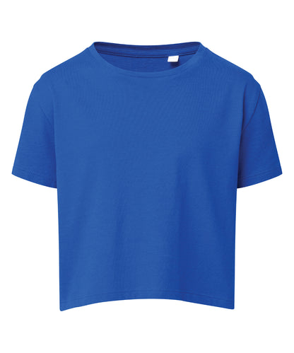 Tryck din logga på T-shirts från TriDri - Anpassa TriDri boxy t-shirt för barn i färgen Royal för företag, föreningar och privatpersoner