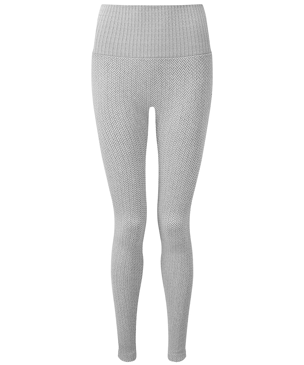 Tryck din logga på Leggings från TriDri - Anpassa TriDri stickade cityleggings för damer i färgen Ljunggrå för företag, föreningar och privatpersoner