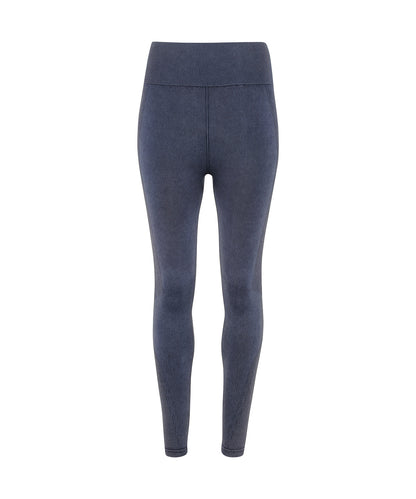 Tryck din logga på Leggings från TriDri - Anpassa TriDri sömlösa '3D fit' multisportleggings i denimlook för damer i färgen för företag, föreningar och privatpersoner