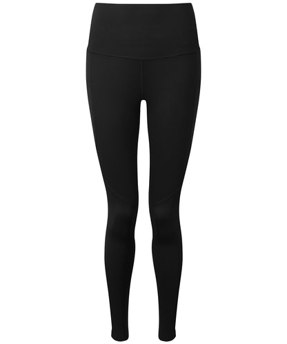 Tryck din logga på Leggings från TriDri - Anpassa TriDri timglasleggings för damer i färgen Svart för företag, föreningar och privatpersoner