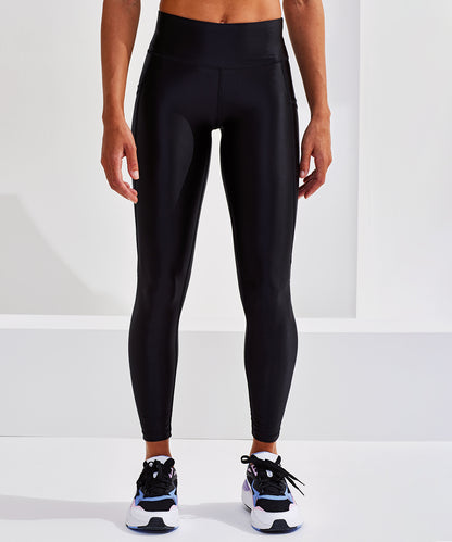 Tryck din logga på Leggings från TriDri - Anpassa TriDri högblanka leggings för damer i färgen för företag, föreningar och privatpersoner