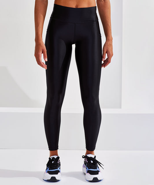 Tryck din logga på Leggings från TriDri - Anpassa TriDri högblanka leggings för damer i färgen för företag, föreningar och privatpersoner