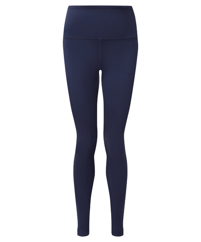 Tryck din logga på Leggings från TriDri - Anpassa Barn TriDri återvunna performance leggings i färgen Marinblå för företag, föreningar och privatpersoner