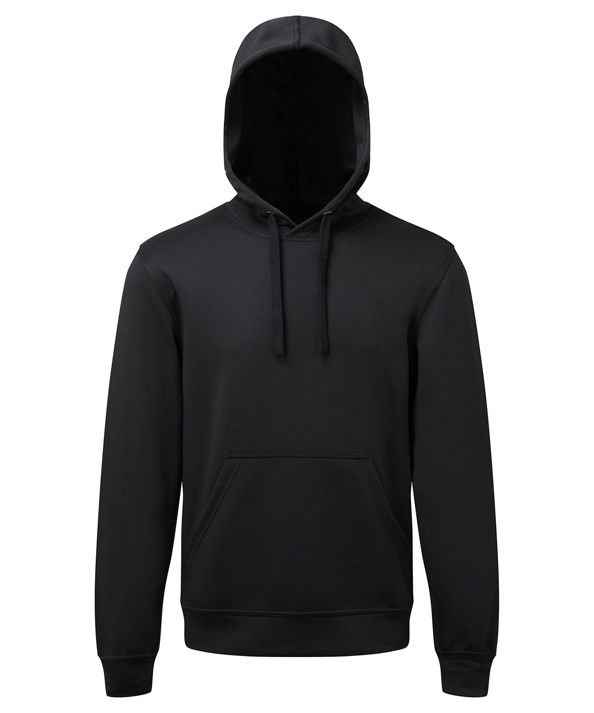 Tryck din logga på Hoodies från TriDri - Anpassa TriDri - Spun Dyed Huvtröja i färgen Svart för företag, föreningar och privatpersoner